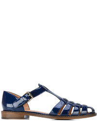 Church's Patent Woven Front Sandals