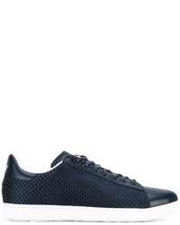Armani Jeans Woven Panel Sneakers