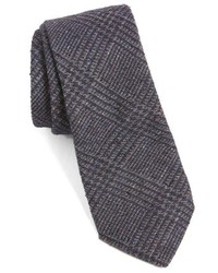 Ted Baker London Plaid Woven Skinny Cotton Tie