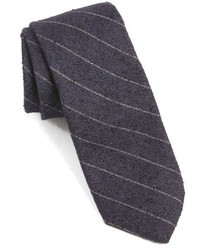 Ted Baker London Stripe Woven Skinny Cotton Tie
