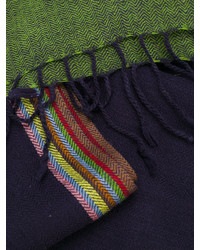 Paul Smith Woven Fringed Scarf