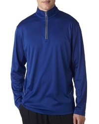 UltraClub 8230 Adult Cool Dry Sport 14 Zip Pullover