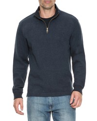 Rodd & Gunn Alton Ave Regular Fit Pullover Sweatshirt In Ink At Nordstrom