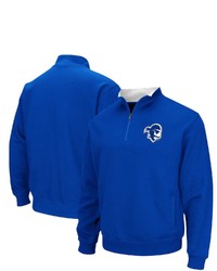 Colosseum Blue Seton Hall Pirates Tortugas Logo Quarter Zip Jacket At Nordstrom