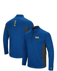 Colosseum Blue Ucla Bruins Audible Windshirt Quarter Zip Pullover Jacket At Nordstrom
