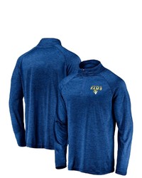 FANATICS Branded Royal Los Angeles Rams Super Bowl Lvi Bound All Time Pass Quarter Zip Pullover Top At Nordstrom