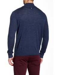 Tailorbyrd Duke Quarter Zip Wool Sweater