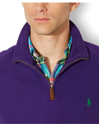 Polo Ralph Lauren French Rib Half Zip Pullover Sweater