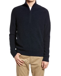 Vince Half Zip Cashmere Sweater