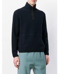 AMI Alexandre Mattiussi Half Zipped Sweatshirt