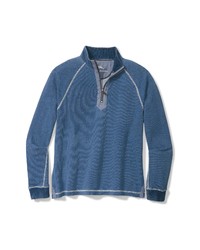 Tommy Bahama Indigo Springs Cotton Half Zip Pullover