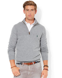 Polo Ralph Lauren Merino Wool Half Zip Sweater