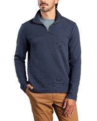 Toad&Co Moonwake Organic Cotton Blend Quarter Zip Pullover