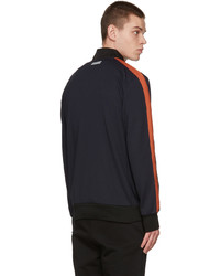 Ps By Paul Smith Navy Half Zip Popover Sweatshirt