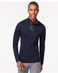 INC International Concepts Out The World Mock Neck Sweater Only At Macys