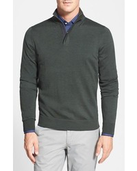 Façonnable Quarter Zip Cashwool Sweater