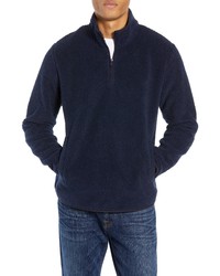 Nordstrom Men's Shop Quarter Zip Fleece Pullover