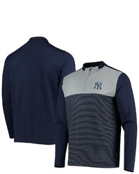 LEVELWEA R Navy New York Yankees Insignia Wade Half Zip Jacket At Nordstrom