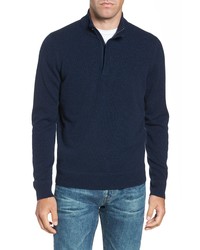 Nordstrom Men's Shop Regular Fit Quarter Zip Cashmere Sweater