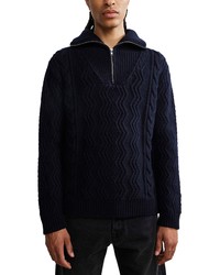 Nn07 Roman Half Zip Sweater