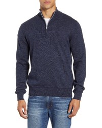 Faherty Sconset Half Zip Sweater