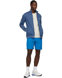BOSS Blue Regular Fit Logo Zip Jacket