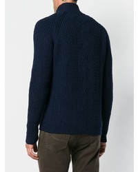 Etro Cable Knit Zipped Cardigan