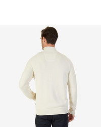 Nautica Full Zip Cable Knit Sweater