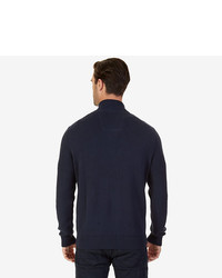 Nautica Full Zip Cable Knit Sweater