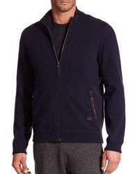 Salvatore Ferragamo Full Zip Cashmere Sweater