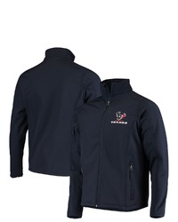 Dunbrooke Navy Houston Texans Sonoma Softshell Full Zip Jacket
