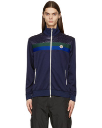 Moncler Navy Insulated Zip Up Jacket