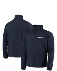 Dunbrooke Navy New England Patriots Sonoma Softshell Full Zip Jacket