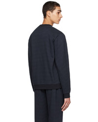 BOSS Navy Premium C Sweater