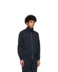 Tom Ford Navy Zip Up Sweater