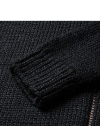 Our Legacy Slim Fit Zip Up Wool Sweater