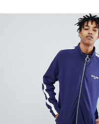 Sixth June Track Jacket In Blue With To Asos