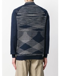 Missoni Wave Knit Zipped Sweatshirt