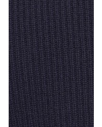 Gant Wool Blend Rib Knit Zip Cardigan