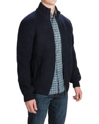 Barbour Wool Zip Cardigan Sweater