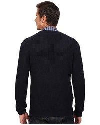 Scotch & Soda Zip Thru Cardigan In Merinocotton Quality Sweater