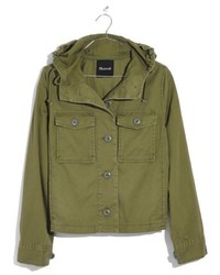Madewell Crop Anorak Jacket