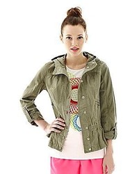 Nanette Lepore L Amour By Lamour Military Anorak Jacket