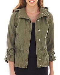 Nanette Lepore L Amour By Lamour Military Anorak Jacket