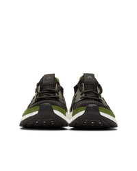 adidas Originals Black And Green Ultraboost 19 Sneakers