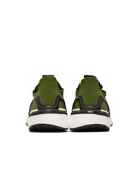adidas Originals Black And Green Ultraboost 19 Sneakers