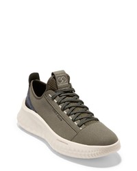 Cole Haan Generation Zerogrand Ii Sneaker In Dusty Olivejet Black At Nordstrom