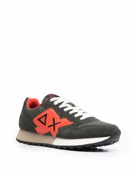 Sun 68 Jack Solid Colour Sneakers