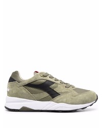Diadora Panelled Low Top Trainers