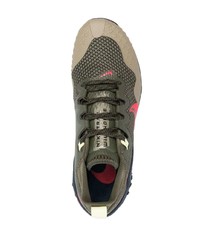 Nike Swoosh Detail Panelled Sneakers